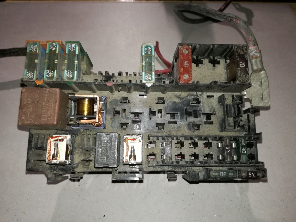 Tablou sigurante Renault Scenic (1996-2003), cod 7703497782b
